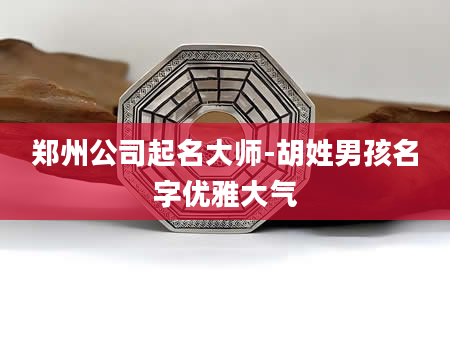 郑州公司起名大师-胡姓男孩名字优雅大气