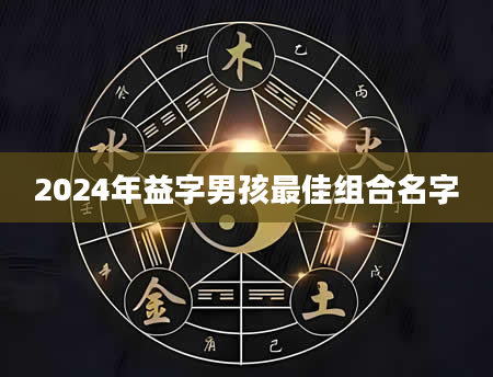 2024年益字男孩最佳组合名字