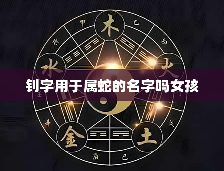 钊字用于属蛇的名字吗女孩