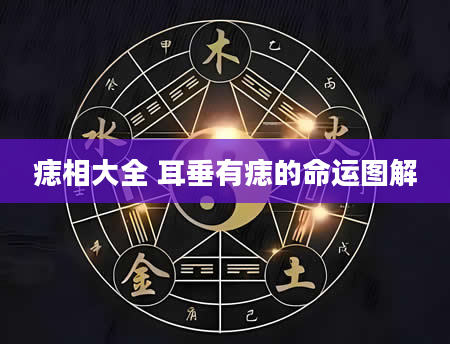 痣相大全 耳垂有痣的命运图解