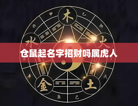 仓鼠起名字招财吗属虎人