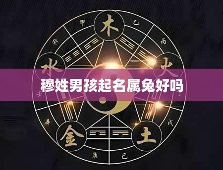 穆姓男孩起名属兔好吗