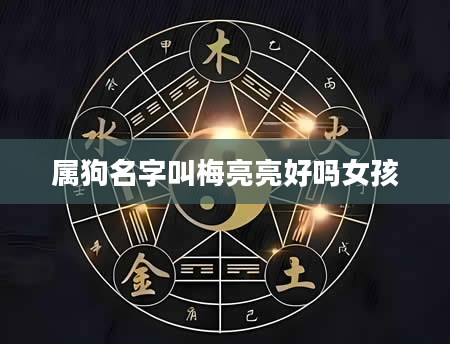 属狗名字叫梅亮亮好吗女孩