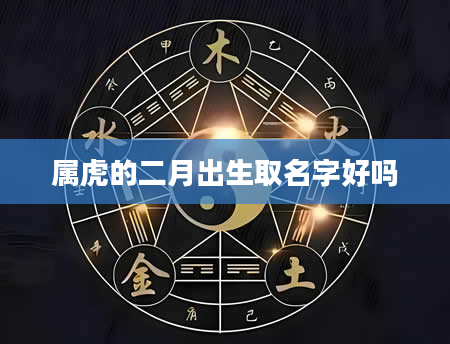 属虎的二月出生取名字好吗