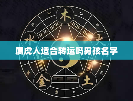 属虎人适合转运吗男孩名字