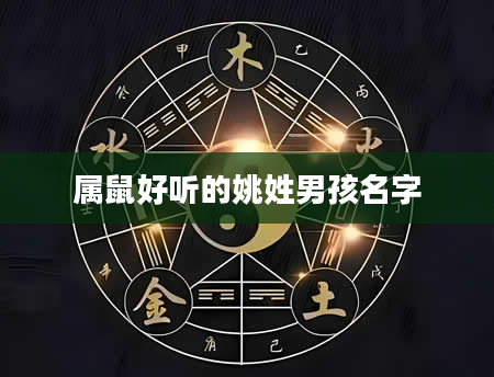 属鼠好听的姚姓男孩名字
