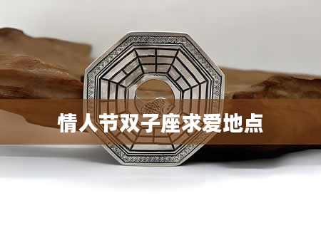 情人节双子座求爱地点