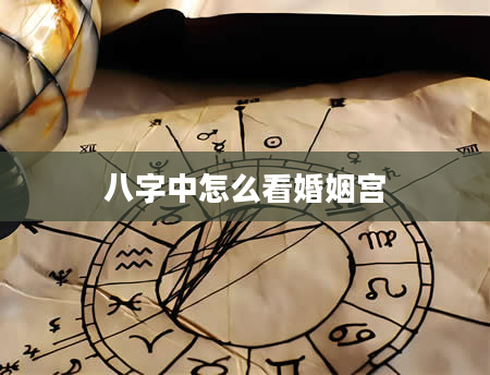 八字中怎么看婚姻宫