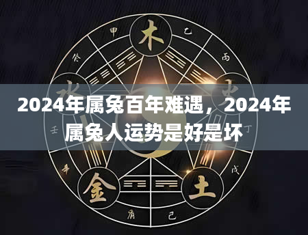 2024年属兔百年难遇，2024年属兔人运势是好是坏