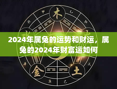 2024年属兔的运势和财运，属兔的2024年财富运如何