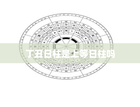 丁丑日柱是上等日柱吗