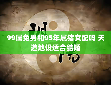99属兔男和95年属猪女配吗 天造地设适合结婚
