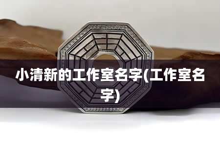 小清新的工作室名字(工作室名字)