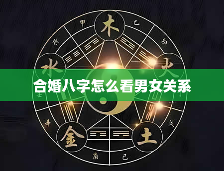 合婚八字怎么看男女关系