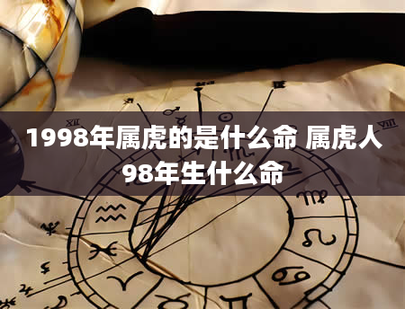 1998年属虎的是什么命 属虎人98年生什么命