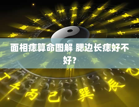 面相痣算命图解 腮边长痣好不好？