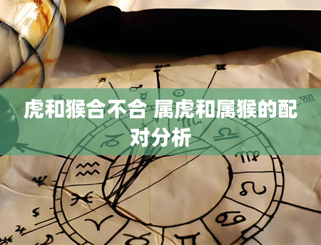虎和猴合不合 属虎和属猴的配对分析