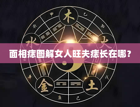面相痣图解女人旺夫痣长在哪？