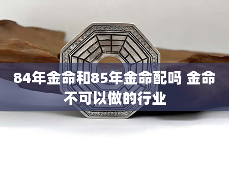 84年金命和85年金命配吗 金命不可以做的行业