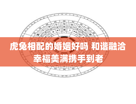 虎兔相配的婚姻好吗 和谐融洽幸福美满携手到老
