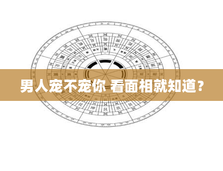 男人宠不宠你 看面相就知道？