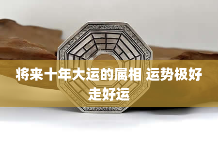 将来十年大运的属相 运势极好走好运
