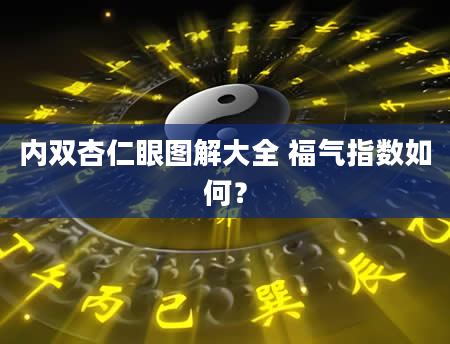 内双杏仁眼图解大全 福气指数如何？
