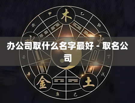 办公司取什么名字最好 - 取名公司