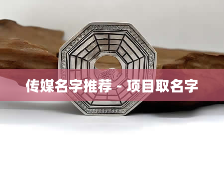 传媒名字推荐 - 项目取名字