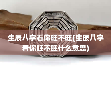 生辰八字看你旺不旺(生辰八字看你旺不旺什么意思)