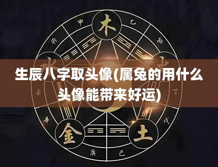 生辰八字取头像(属兔的用什么头像能带来好运)