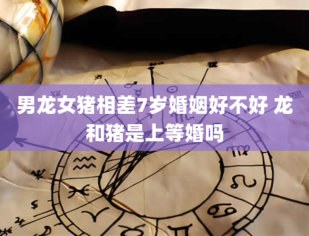 男龙女猪相差7岁婚姻好不好 龙和猪是上等婚吗
