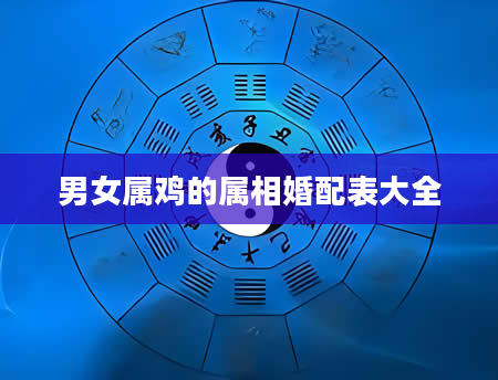男女属鸡的属相婚配表大全