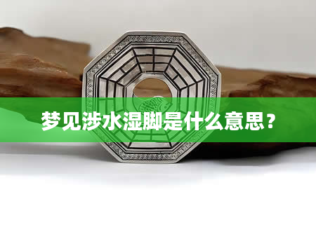 梦见涉水湿脚是什么意思？