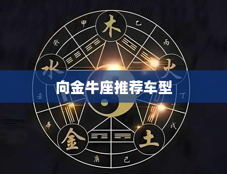 向金牛座推荐车型
