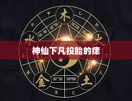 神仙下凡投胎的痣