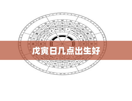 戊寅日几点出生好