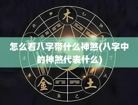 怎么看八字带什么神煞(八字中的神煞代表什么)