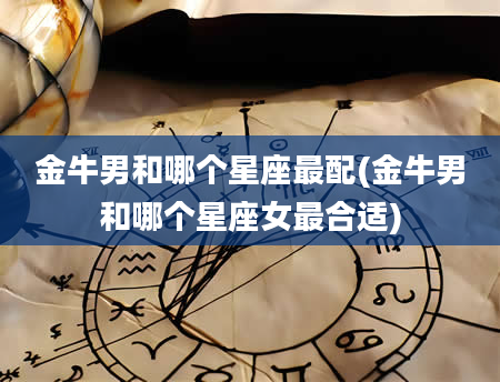 金牛男和哪个星座最配(金牛男和哪个星座女最合适)
