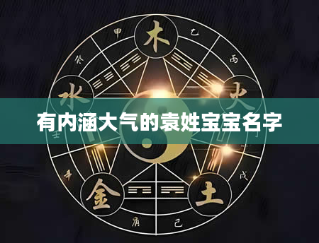 有内涵大气的袁姓宝宝名字