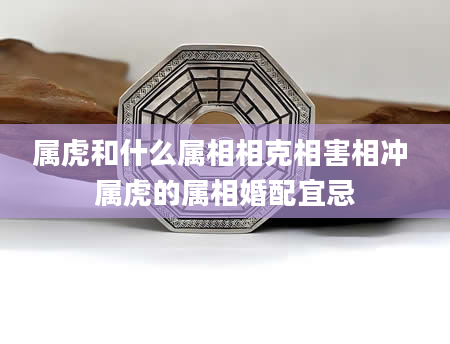 属虎和什么属相相克相害相冲 属虎的属相婚配宜忌