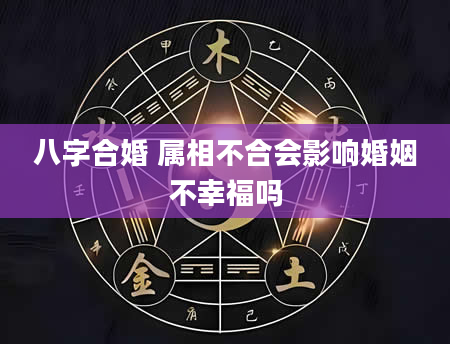 八字合婚 属相不合会影响婚姻不幸福吗