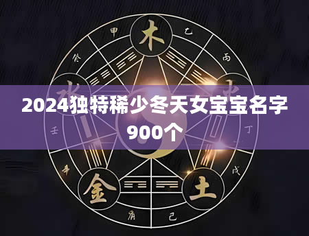 2024独特稀少冬天女宝宝名字900个