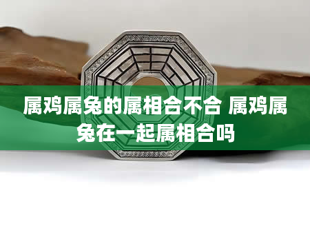 属鸡属兔的属相合不合 属鸡属兔在一起属相合吗