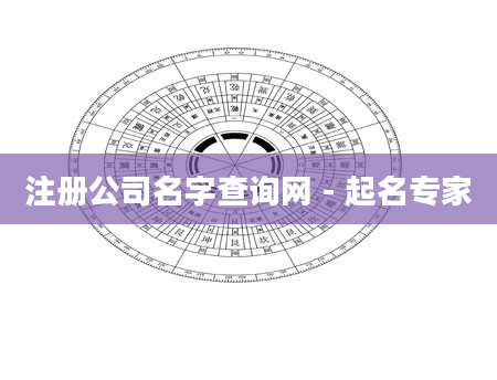 注册公司名字查询网 - 起名专家