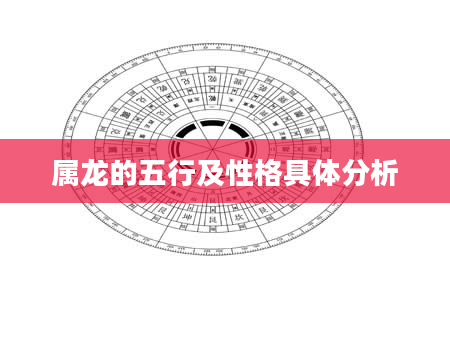属龙的五行及性格具体分析