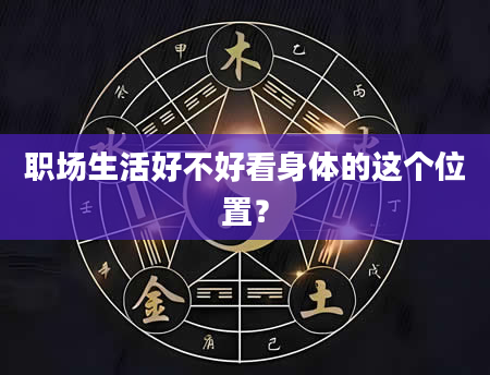职场生活好不好看身体的这个位置？