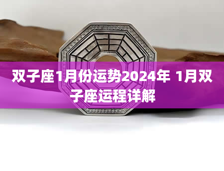 双子座1月份运势2024年 1月双子座运程详解