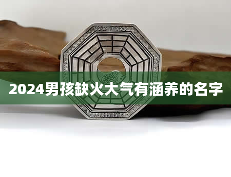 2024男孩缺火大气有涵养的名字