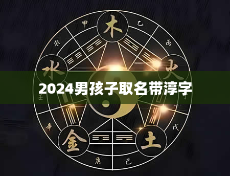 2024男孩子取名带淳字